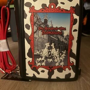 Loungefly 101 Dalmatians Crossbody Bag - Black, White, Red